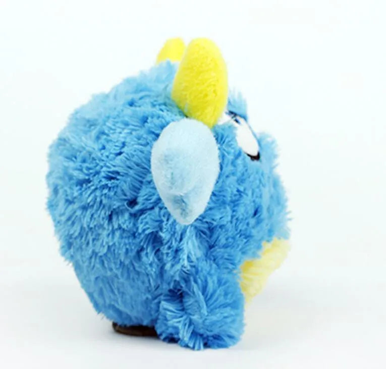 Knock-resistant teeth beautiful velvet bouncy ball vocal toy clean teeth high-elastic pet bouncy ball - Bellarte Enchanté Knock-resistant teeth beautiful velvet bouncy ball vocal toy clean teeth high-elastic pet bouncy ball